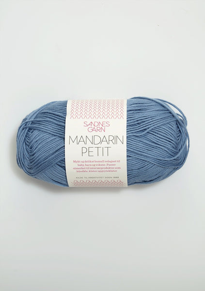Sandnes Garn, Mandarin Petit, 100% Egyptian Cotton, Fingering #1