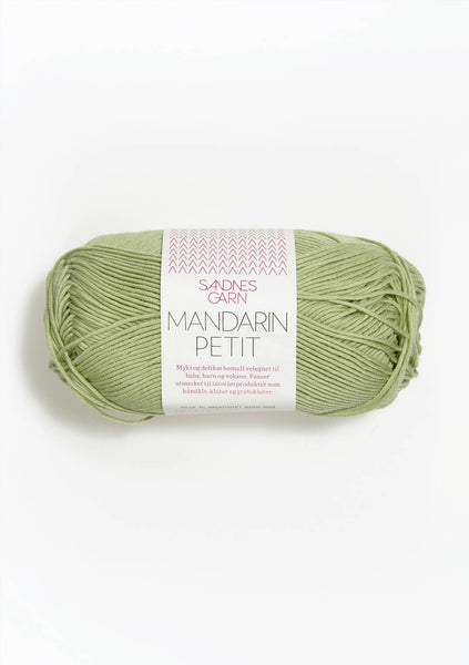 Sandnes Garn, Mandarin Petit, 100% Egyptian Cotton, Fingering #1