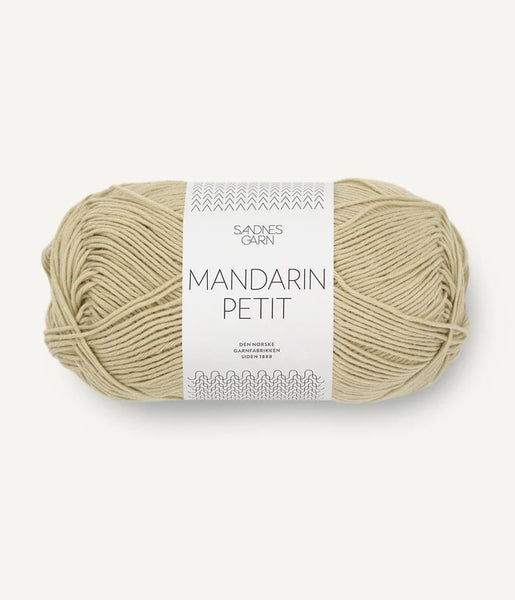 Sandnes Garn, Mandarin Petit, 100% Egyptian Cotton, Fingering #1