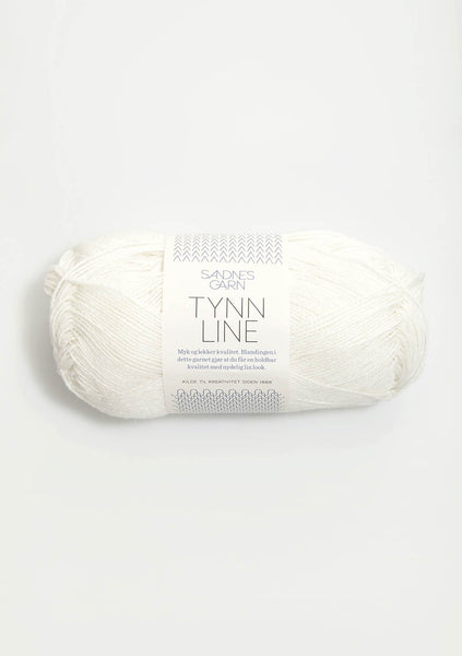 Sandnes Garn, TYNN LINE, 53% Cotton, 33% Viscose, 14% Linen, Fingering Weight #1