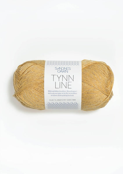 Sandnes Garn, TYNN LINE, 53% Cotton, 33% Viscose, 14% Linen, Fingering Weight #1