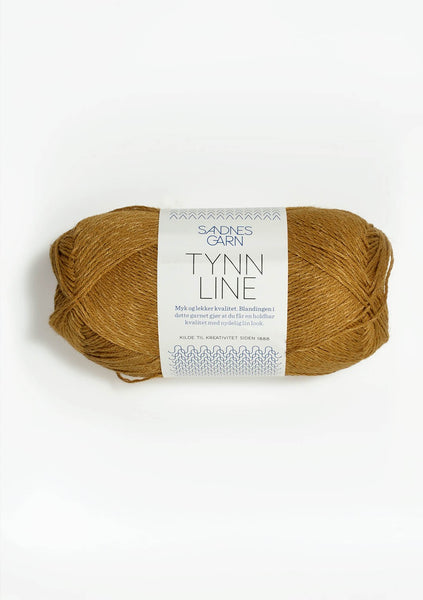 Sandnes Garn, TYNN LINE, 53% Cotton, 33% Viscose, 14% Linen, Fingering Weight #1