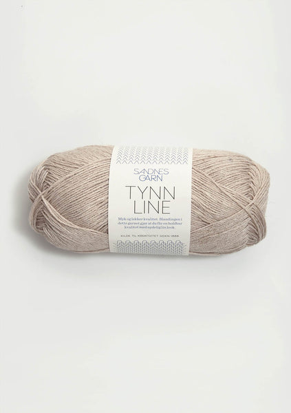 Sandnes Garn, TYNN LINE, 53% Cotton, 33% Viscose, 14% Linen, Fingering Weight #1