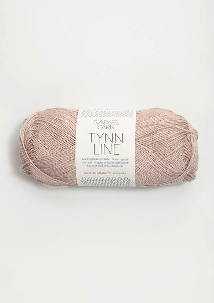 Sandnes Garn, TYNN LINE, 53% Cotton, 33% Viscose, 14% Linen, Fingering Weight #1