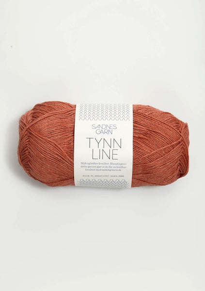 Sandnes Garn, TYNN LINE, 53% Cotton, 33% Viscose, 14% Linen, Fingering Weight #1
