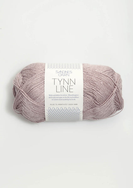 Sandnes Garn, TYNN LINE, 53% Cotton, 33% Viscose, 14% Linen, Fingering Weight #1