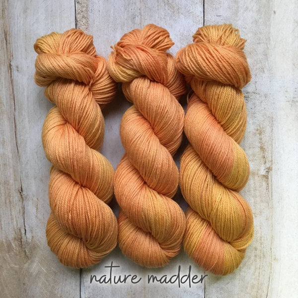 Biscotte Yarns, Bis-Sock yarn semi-solid, 85% superwash merino wool and 15% nylon, 100g #1 Fingering Weight