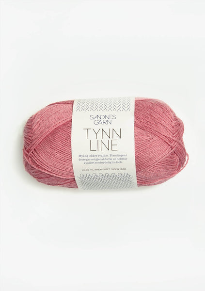 Sandnes Garn, TYNN LINE, 53% Cotton, 33% Viscose, 14% Linen, Fingering Weight #1