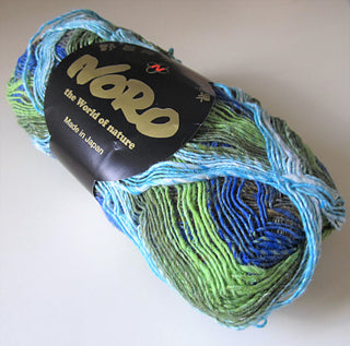 Noro, Taiyo, Sock Yarn, Cotton, Wool, Silk Blend, #1 Fingering