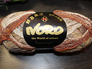 Noro, Taiyo, Sock Yarn, Cotton, Wool, Silk Blend, #1 Fingering