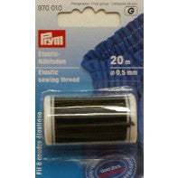 Prym Elastic Sewing Thread, 20m long and 0.5mm wide