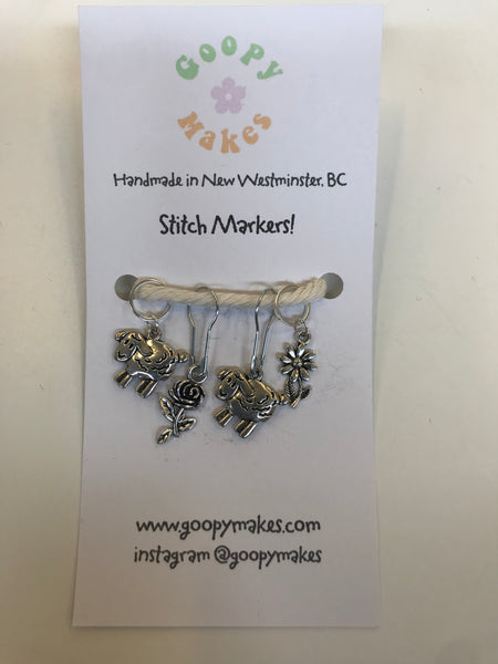 Goopy Makes Stitch Markers, Handmade in New Westminster, BC