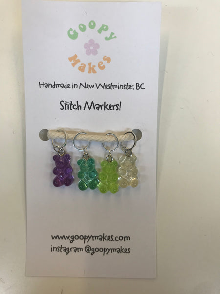 Goopy Makes Stitch Markers, Handmade in New Westminster, BC