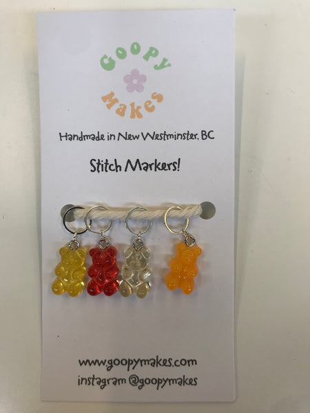 Goopy Makes Stitch Markers, Handmade in New Westminster, BC
