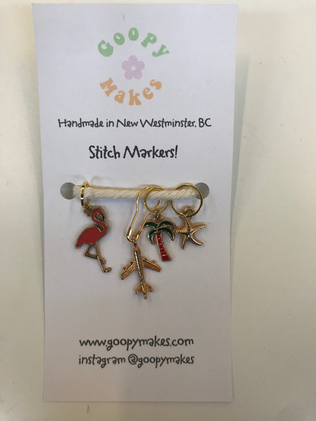 Goopy Makes Stitch Markers, Handmade in New Westminster, BC