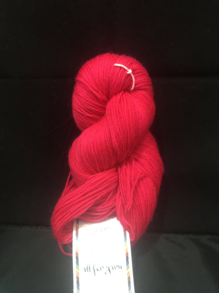 All For Yarn 80% Superwash Merino, 20% Nylon, #1 Fingering Weight, 384m/420yd