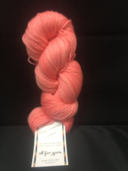 All For Yarn 80% Superwash Merino, 20% Nylon, #1 Fingering Weight, 384m/420yd
