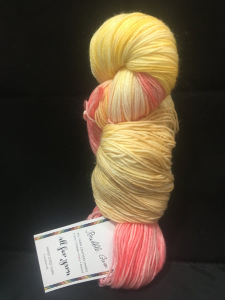 All For Yarn 80% Superwash Merino, 20% Nylon, #1 Fingering Weight, 384m/420yd