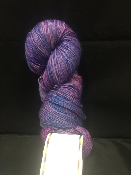 All For Yarn 80% Superwash Bluefaced Leicester, 20% Nylon, #1 Fingering Weight, 384m/420yds