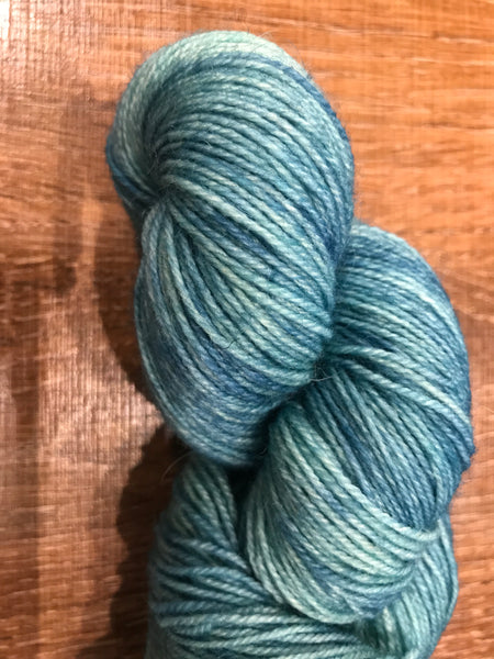 All For Yarn 80% Superwash Bluefaced Leicester, 20% Nylon, #1 Fingering Weight, 384m/420yds