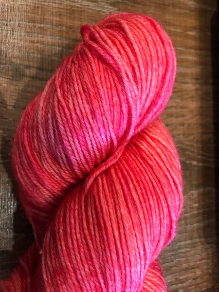 All For Yarn 80% Superwash Bluefaced Leicester, 20% Nylon, #1 Fingering Weight, 384m/420yds