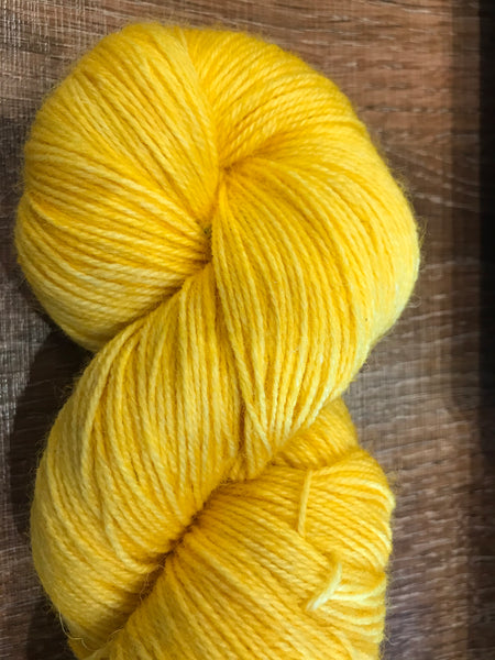 All For Yarn 80% Superwash Bluefaced Leicester, 20% Nylon, #1 Fingering Weight, 384m/420yds