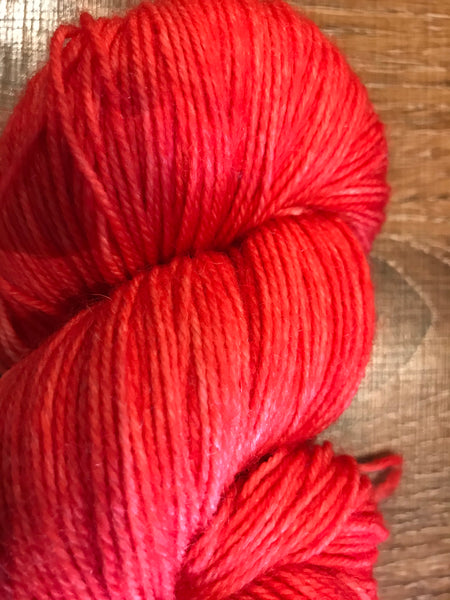 All For Yarn 80% Superwash Bluefaced Leicester, 20% Nylon, #1 Fingering Weight, 384m/420yds