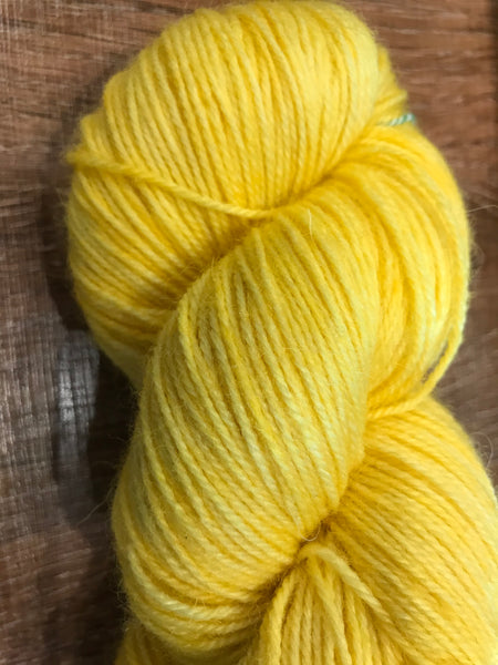 All For Yarn 80% Superwash Bluefaced Leicester, 20% Nylon, #1 Fingering Weight, 384m/420yds