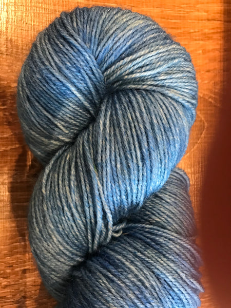 All For Yarn 80% Superwash Bluefaced Leicester, 20% Nylon, #1 Fingering Weight, 384m/420yds