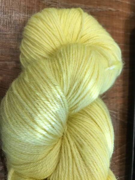 All For Yarn 80% Superwash Bluefaced Leicester, 20% Nylon, #1 Fingering Weight, 384m/420yds