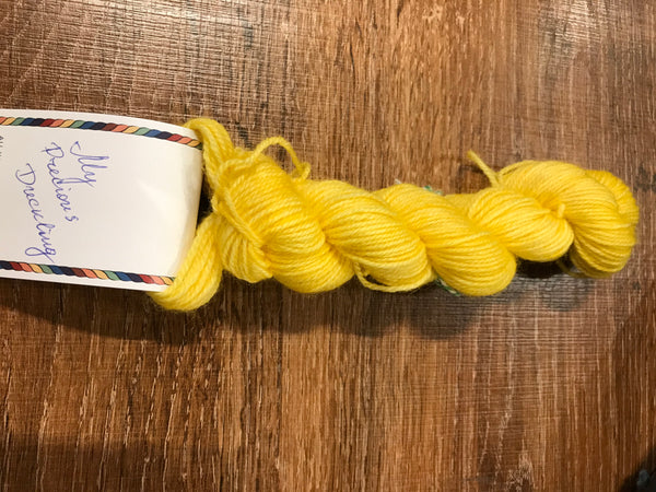 All For Yarn Blue Faced Leicester Sheep, Mini Skeins,  #1 Fingering Weight, 105 yards/96m