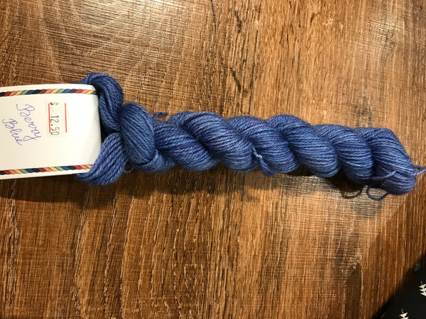 All For Yarn Blue Faced Leicester Sheep, Mini Skeins,  #1 Fingering Weight, 105 yards/96m