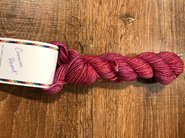 All For Yarn Blue Faced Leicester Sheep, Mini Skeins,  #1 Fingering Weight, 105 yards/96m