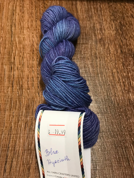 All For Yarn 80% Superwash, Bluefaced Leicester, 20% Nylon, #1 Fingering Weight, 165m/180yd
