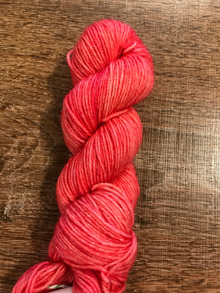 “All For Yarn” 80% Superwash Bluefaced Leicester (BFL)/20% Nylon, #1 Fingering Weight, 165 m/180 yards