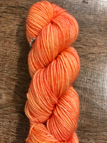 “All For Yarn” 80% Superwash Bluefaced Leicester (BFL)/20% Nylon, #1 Fingering Weight, 165 m/180 yards