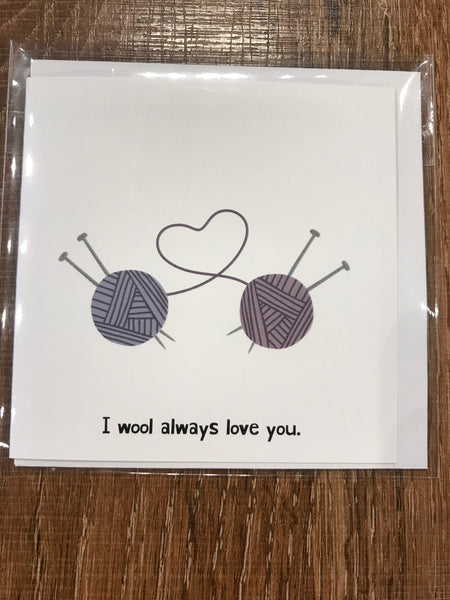 Greeting Cards in Yarn themes by Local Artist, Nicholas Brancati