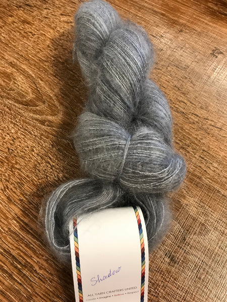 All for Yarn, 70% Kid Mohair/30% Silk, Lace Weight #0, 430m/470 yd