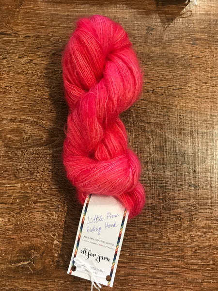 All for Yarn, 70% Kid Mohair/30% Silk, Lace Weight #0, 430m/470 yd