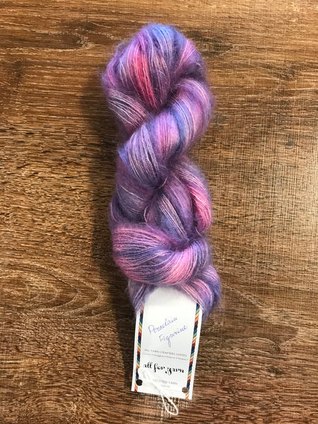 All for Yarn, 70% Kid Mohair/30% Silk, Lace Weight #0, 430m/470 yd