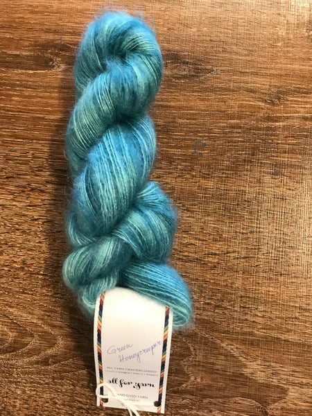 All for Yarn, 70% Kid Mohair/30% Silk, Lace Weight #0, 430m/470 yd