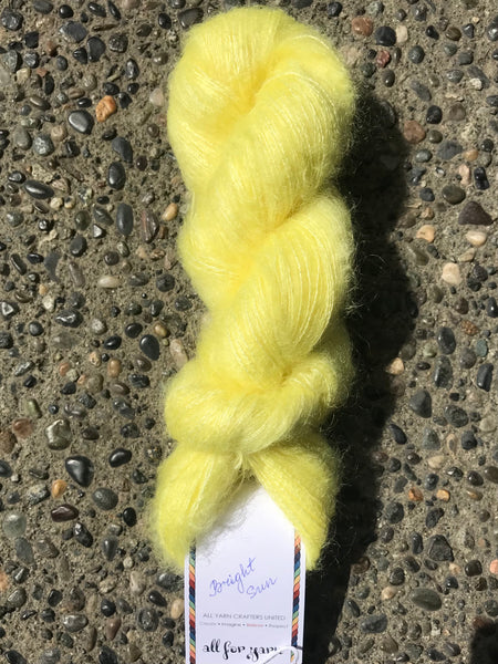 All for Yarn, 70% Kid Mohair/30% Silk, Lace Weight #0, 430m/470 yd