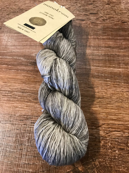 Urth Monokrom Hand Dyed Extrafine Superwash Merino, Fingering #1