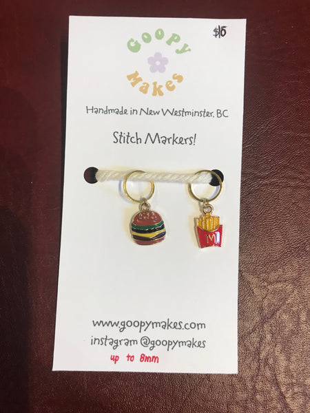 Goopy Makes Stitch Markers, Handmade in New Westminster, BC