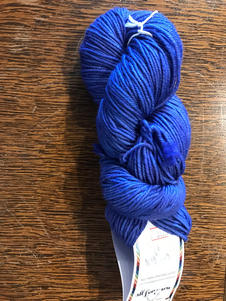 All For Yarn 100% Superwash Merino, Worsted Weight #4, 192m/210yds