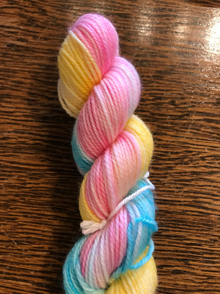 All For Yarn 80% Superwash Merino, 20% Nylon, #1 Fingering Weight, 25g/82m