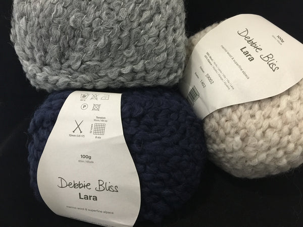 Debbie Bliss, Lara, Merino Wool and Superfine Alpaca, #6 Super Bulky Weight