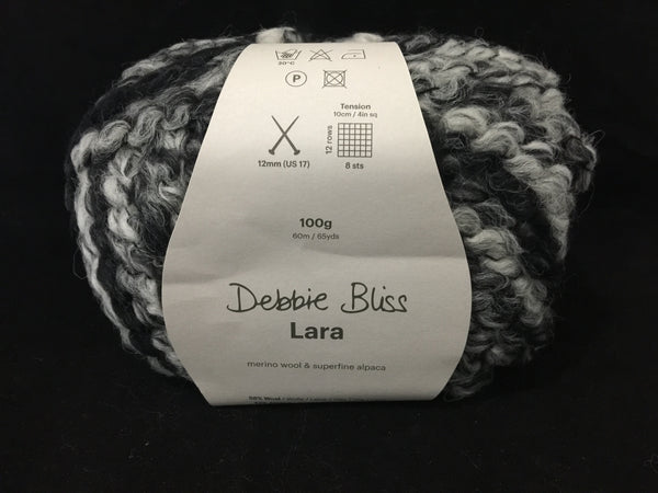 Debbie Bliss, Lara, Merino Wool and Superfine Alpaca, #6 Super Bulky Weight