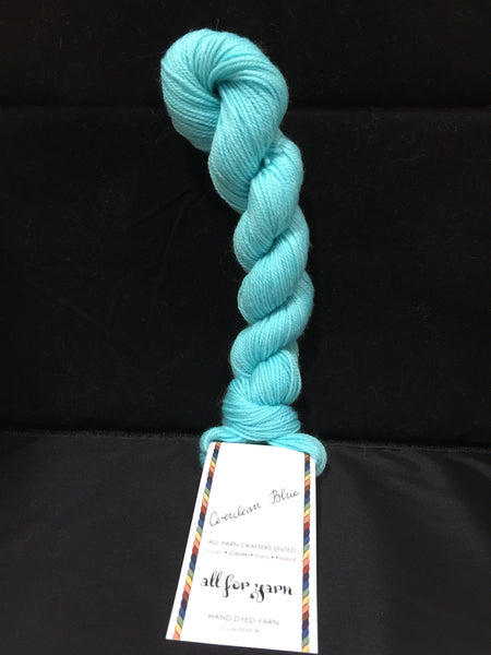 All For Yarn Mini Skeins, 80% Superwash Merino, 20% Nylon, #1 Fingering Weight, 96m