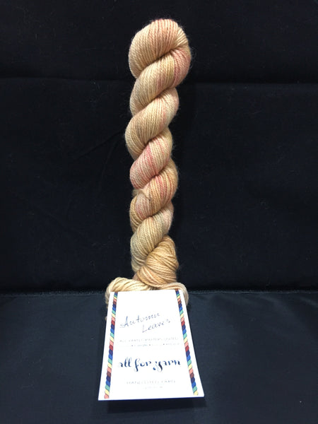 All For Yarn Mini Skeins, 80% Superwash Merino, 20% Nylon, #1 Fingering Weight, 96m